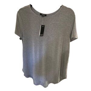 Premise Studio Gray Rayon Shirt Short Sleeve Stretchy Varies  NWT